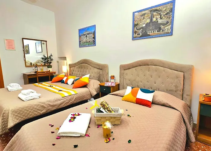 לינה וארוחת בוקר A Casa Simpatia Centro רומא